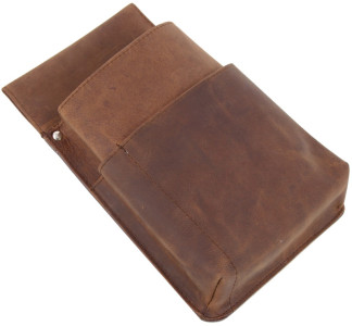 PRIDE&SOUL Sac ceinture pour portefeuille pour serveur, brun