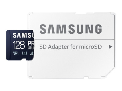 Samsung : MICROSD avec ADAPTER 128GB