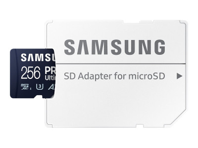 Samsung : MICROSD avec ADAPTER 256GB