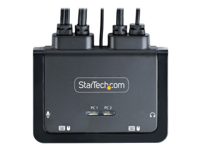 Startech : 2-PORT COMPACT 4K KVM SWITCH - USB-A/USB-C cable KVM SWITCH