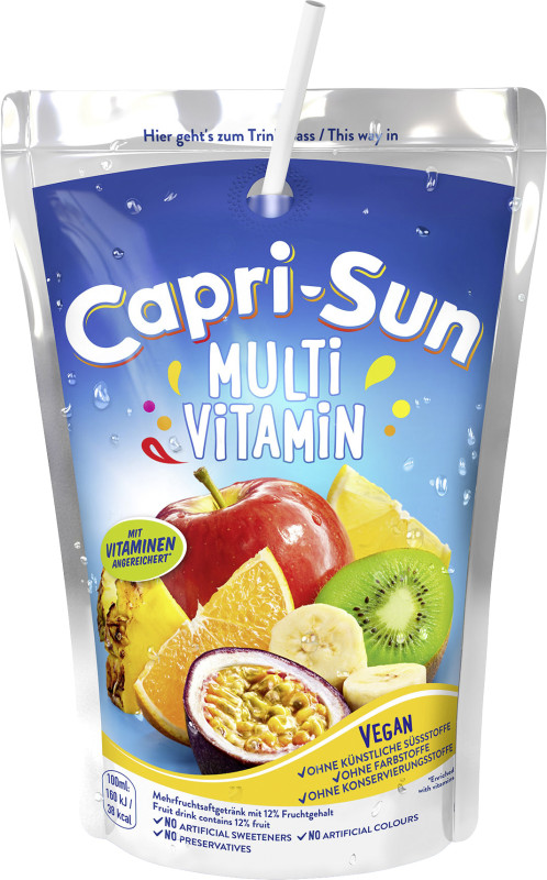 Capri-Sun Boisson à base de jus de fruits MULTIVITAMIN