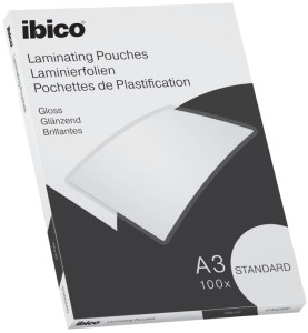 ibico Basics Pochette de plastification, A4, 150 microns