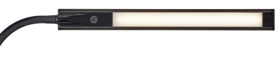 MAUL Lampe de bureau à LED MAULpirro, avec pince, blanc