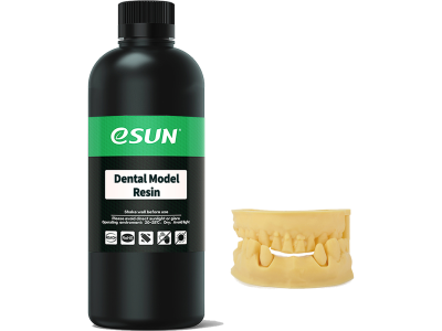 Esun UV/LCD DENTAL MODEL RESIN CLEAR 1kg ESUN 3D RESIN 405NM