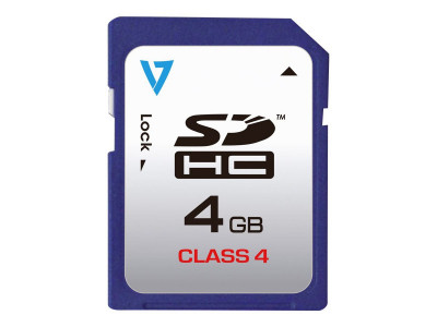 V7 : V7 carte SD 4GB SDHC CL4 SDHC