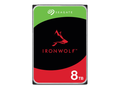 Seagate : IRONWOLF 8TB NAS 3.5IN 5400RPM 6GB/S SATA 256Mo