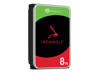 Seagate : IRONWOLF 8TB NAS 3.5IN 5400RPM 6GB/S SATA 256Mo