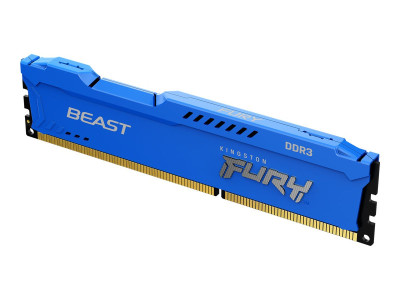 Kingston : 8GB DDR3-1600MHZ CL10 DIMM (kit OF 2) FURY BEASTBLUE