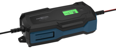 ANSMANN KFZ-Batterieladegerät BC, 6-12V/10A, schwarz/blau