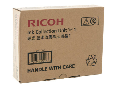 Ricoh : INK COLLECTION UNIT .