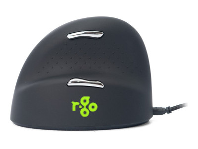 R-Go Tools : R-GO HE MOUSE ERGONOMIC BIG LEFT HANDED CABLED
