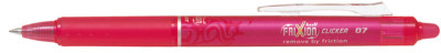 PILOT Stylo roller FRIXION BALL CLICKER 07, corail