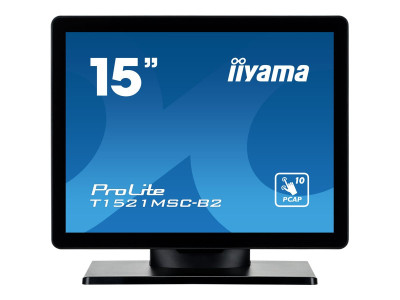 Iiyama : T1521MSC-B2 15IN TN 1024X768 PCAP/370CD/HDMI/VGA