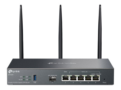 TP-Link : OMADA AX3000 GIGABIT VPN ROUTER PORT: 1X GIGABIT SFP WAN/LAN POR