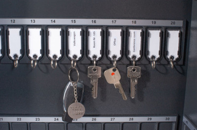 pavo Armoire à clés Haute Sécurité, pour 20 clés