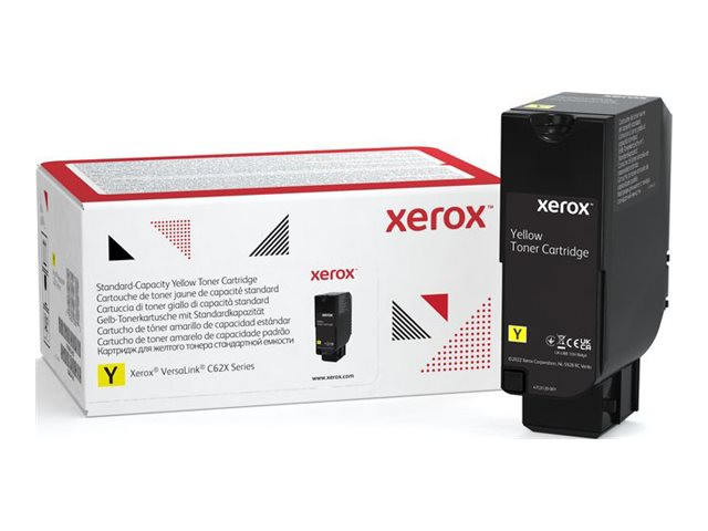 Xerox : VERSALINK C625 YELLOW STANDARD CAPACITY cartouche toner 6000 pages