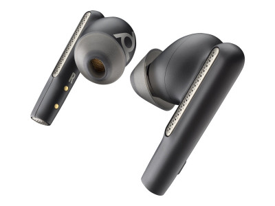 HP - Poly : POLY VOYAGER FREE 60/60+ BLACK EARBUDS (2 PIECES)