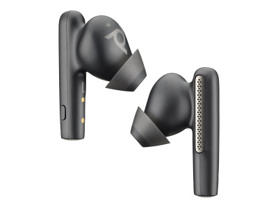 HP - Poly : POLY VOYAGER FREE 60/60+ BLACK EARBUDS (2 PIECES)
