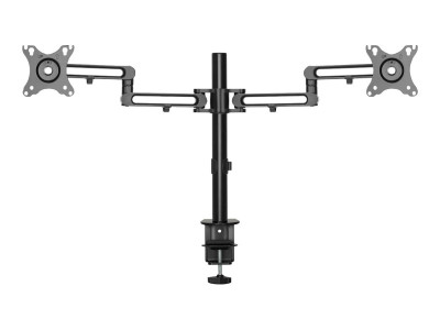 Eaton MGE : DUAL-MONITOR FLEX-ARM DESKTOP CLAMP pour 13 TO 27 INCH DISPLAYS