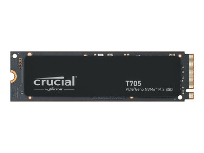 Crucial : CRUCIAL T705 2TB PCIE GEN5 NVME M.2 SSD
