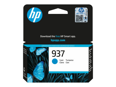 HP : HP 937 CYAN ORIGINAL INK EN pour R/IT/PT/ES cartridge