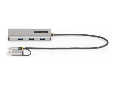 Startech : USB-C / USB-A MULTIPORT ADAPTER 3-PORT USB HUB MINI TRAVEL DOCK