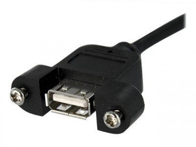 Startech : CABLE USB MONTE SUR PANNEAU A VERS A - F/M