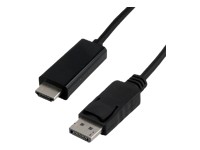 MCL Samar : CABLE DISPLAY PORT MALE / HDMI MALE - 3M Noir