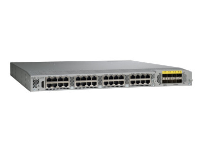 Cisco : N2K-C2232TM-E-10GE (32X1/10GT +8X10GE) AIRFLOW/POWER OPTION en (11.74kg)