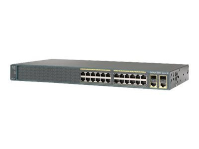 Cisco : CATALYST 2960 PLUS 24 10/100 (8 POE) + 2 T/SFP LAN LITE en