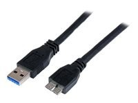 Startech : 1M CERTIFIED SUPERSPEED USB 3 A TO MICRO B cable CORD - M/M