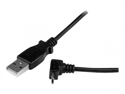 Startech : Câble Micro USB 2 m - A vers Micro B coudé 90° vers le haut