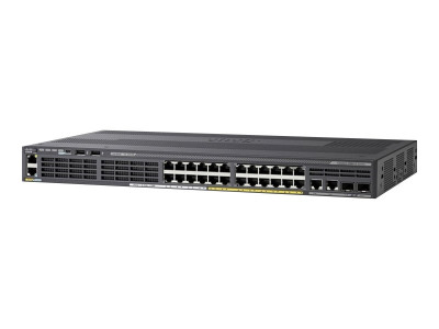 Cisco : CATALYST 2960-X 24 GIGE POE 370W 2 X 10G SFP+ LAN BASE (7.62kg)