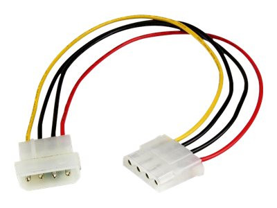 Startech : 12IN LP4 EXTENDER cable - 4 PIN MOLEX POWER extension cable