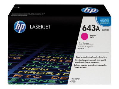 HP : cartouche toner MAGENTA10K pour CLR LaserJet 4700