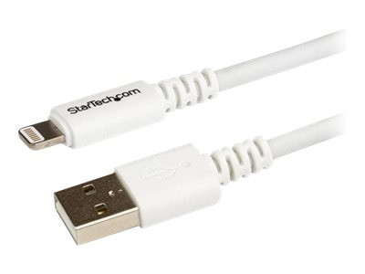Startech : CABLE APPLE LIGHTNING VERS USB pour IPHONE IPOD IPAD 3M BLANC