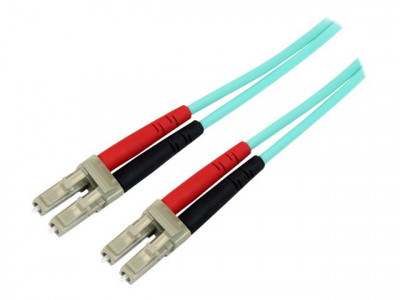 Startech : 1M 10GB AQUAMULTIMODE 50/125 DU PLEX FIBER PATCH cable LC/LC
