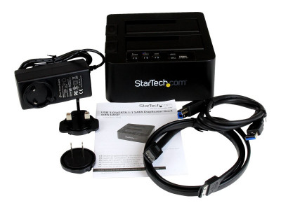 Startech : USB 3.0 / ESATA 2.5 / 3.5IN HDD SSD DUPLICATOR DOCK - SATA 6GBPS