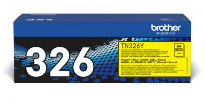 Brother TN-326Y Toner Jaune 3 500 pages