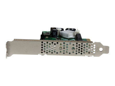 Startech : CARTE RAID PCIE 2.0 A 2 PORTS SATA III 6GB/S avec 2X MSATA