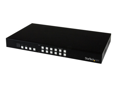 Startech : MATRICE HDMI 4X4 -SWITCH et REPARTITEUR HDMI MUR D ECRANS