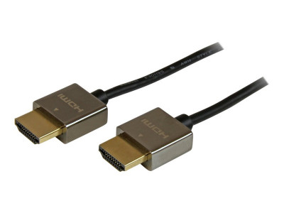 Startech : CABLE HDMI HAUTE VITESSE ULTRA HD 4K X 2K -2M M/M - METALLIQUE