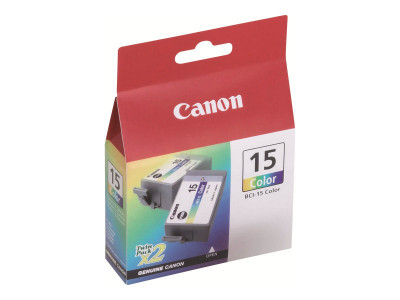 Canon : BCI-15CL Cartouche encre COLOUR pour I70