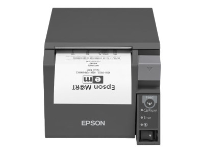 Epson : EPSON TM-T70II (025A1): SERIAL + BUILT-IN USB PS BLACK