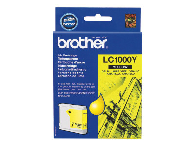 Brother LC1000Y cartouche encre Jaune
