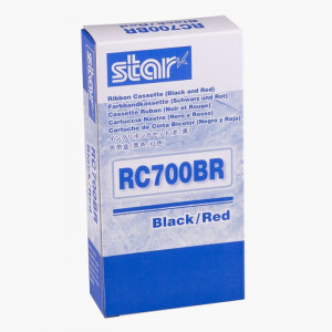 Star RC700BR Ruban d'impression Noir Rouge pour SP700