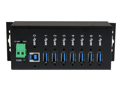 Startech : HUB USB 3.0 INDUSTRIEL 7 PORTS avec PROTECTION CONTRE ESD (DES)