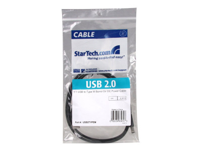 Startech : Cable alimentation USB VERS PRISE DC 5V TYPE M de 91 CM