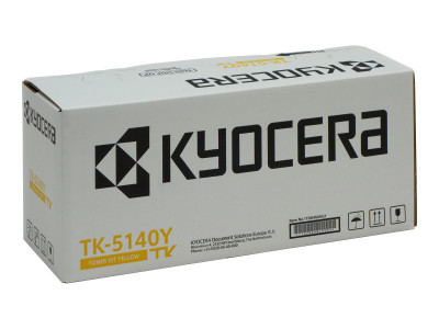 Kyocera TK-5140Y toner-kit Jaune INCL CONTAINER F/5000 pages