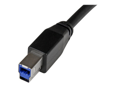 Startech : CABLE USB 3.0 ACTIF USB-A VERS USB-B de 5 M - M/M